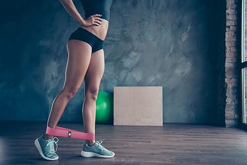 Miniatura 3 de Fit Active Sports - Juego de 3 bandas de cadera con bolsa de transporte, bandas de botín para entrenamiento en casa, ejercicios de gimnasia de