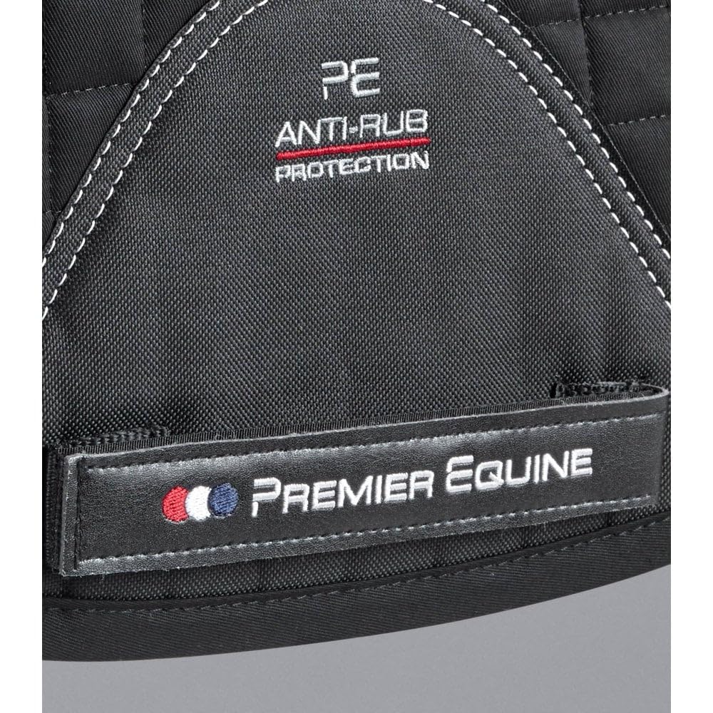 Premier Equine Springsattelpad Merino Wolle Größe Full, Farbe Black/Natural