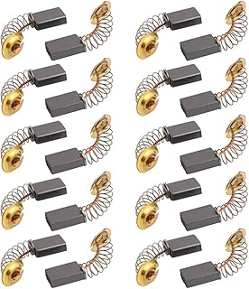 Aexit 10Pairs 15.8mmx11mmx5mm Car Wash Equipment CB303 Carbon Brushes Power Tool for Electric Hammer Applicators Drill Motor