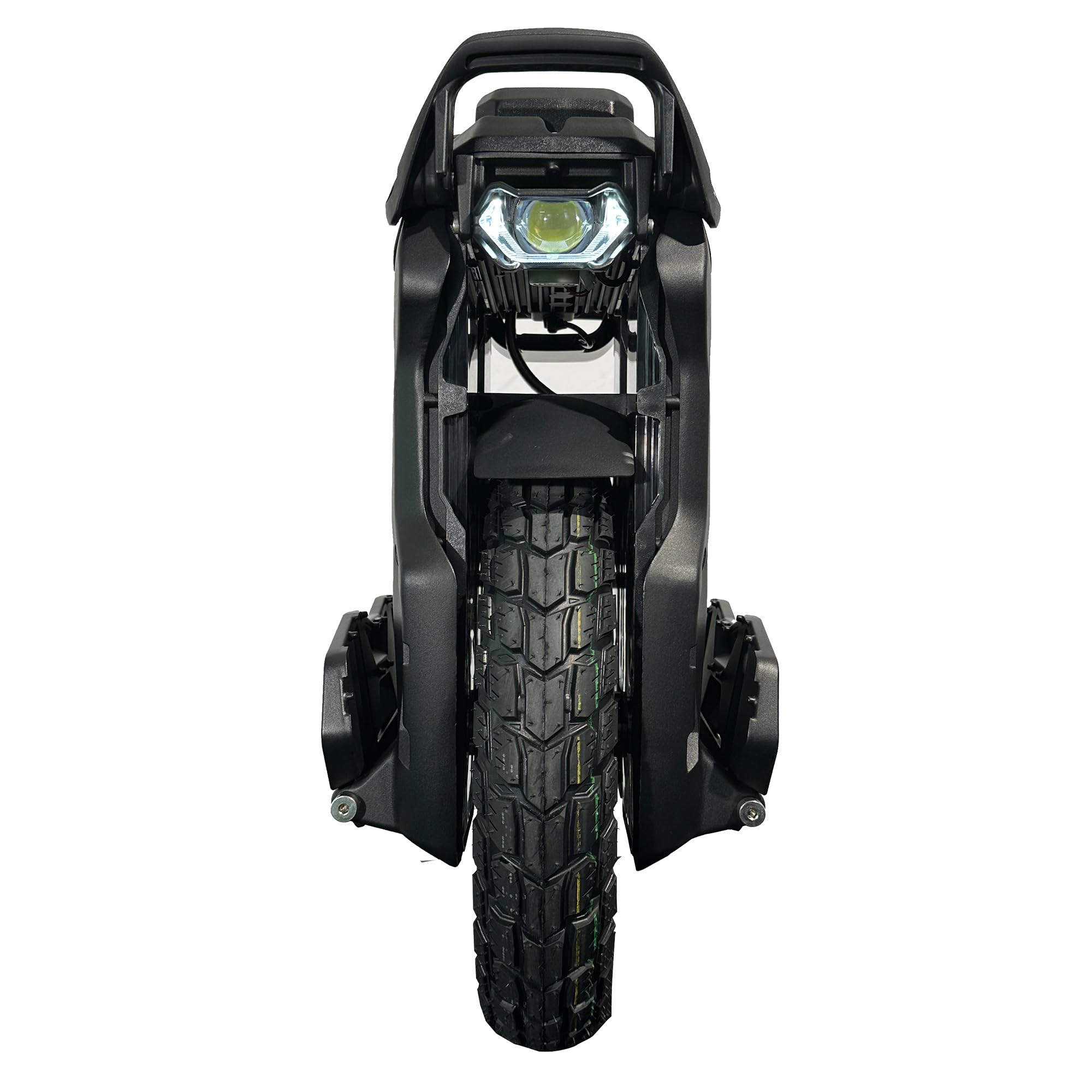 Gyroroue NOSFET Aero - Adulte, Noir, Taille Unique EU, Double Amortissement, Pneu Offroad, Autonomie jusqu'à 60km, 25km/h, Pneu Gonflable 15"