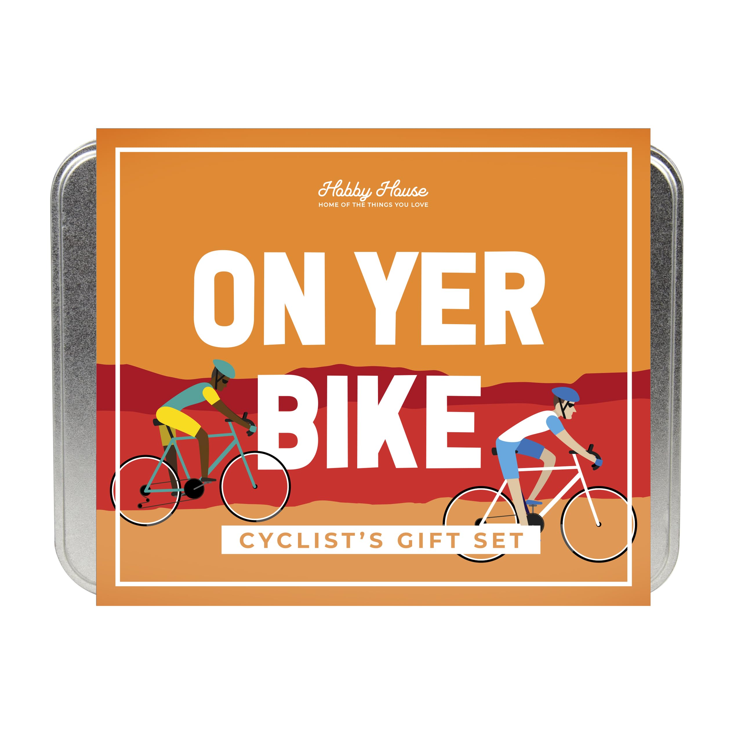 Hobby House Cycling Gift Tin. Bicycle Accessories Repair Kit. Cycle Gift