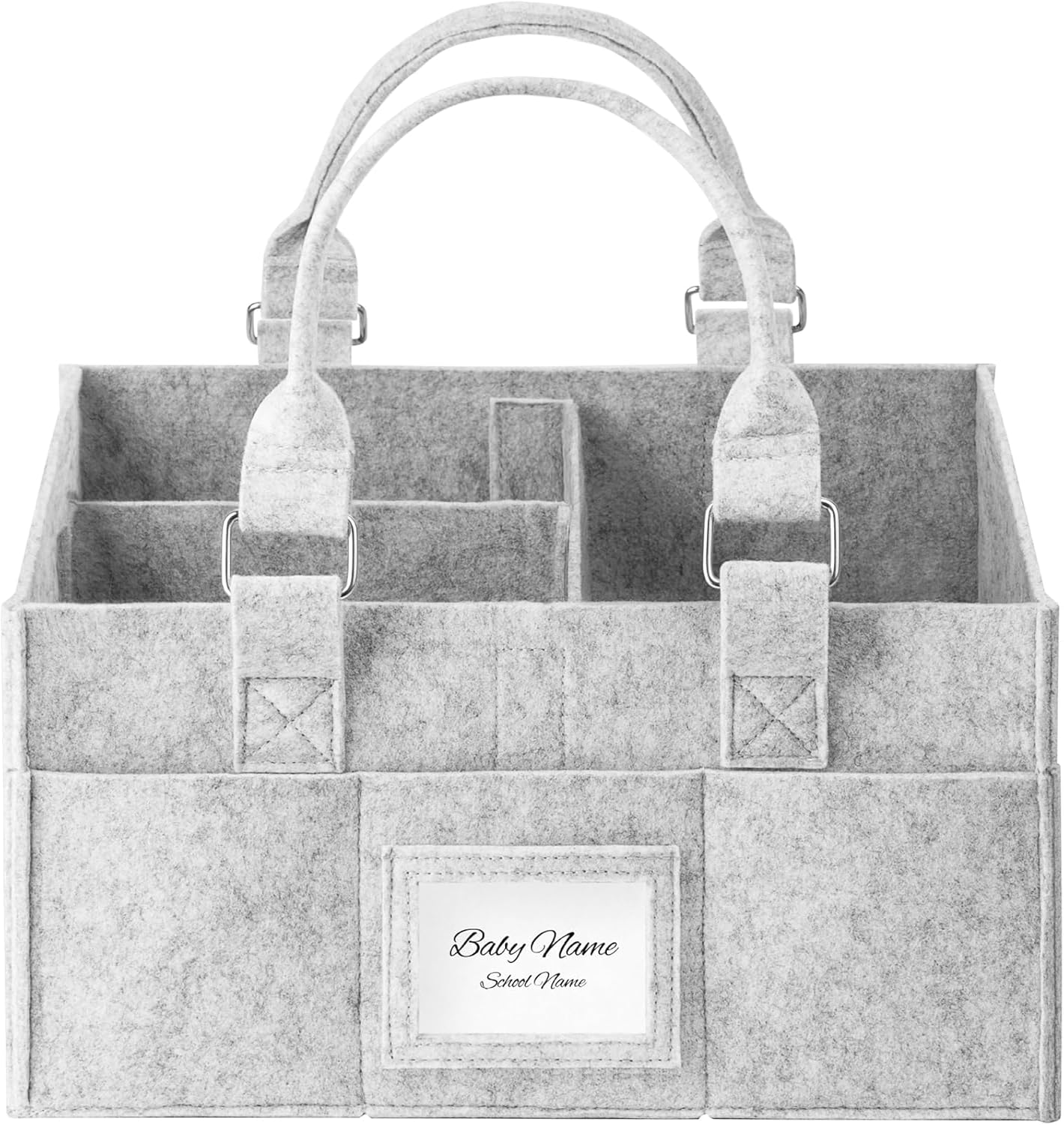 PaoveFor Diaper Caddy Organizer Collapsible with Handle