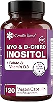 Vista 9 de Intimate Rose Mezcla de mio-inositol y D-Chiro inositol - Proporción de mezcla 40:1 - Apoyo diario para el bienestar de las mujeres - Vitamina D