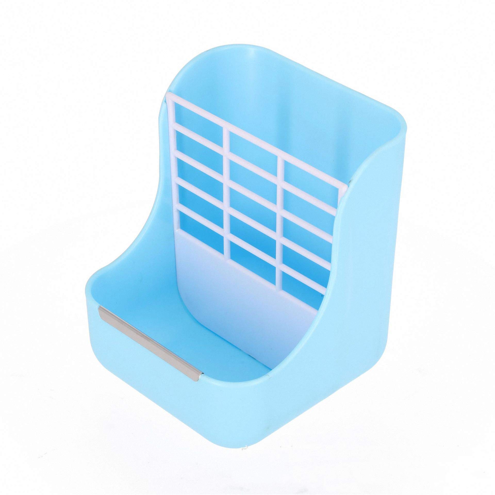 Ulalaza Rabbit Hay Feeder for Guinea Pig, Chinchilla & Small Rabbits - Indoor Hay Feeder with Reinforced Food Bowl & Easy Installation