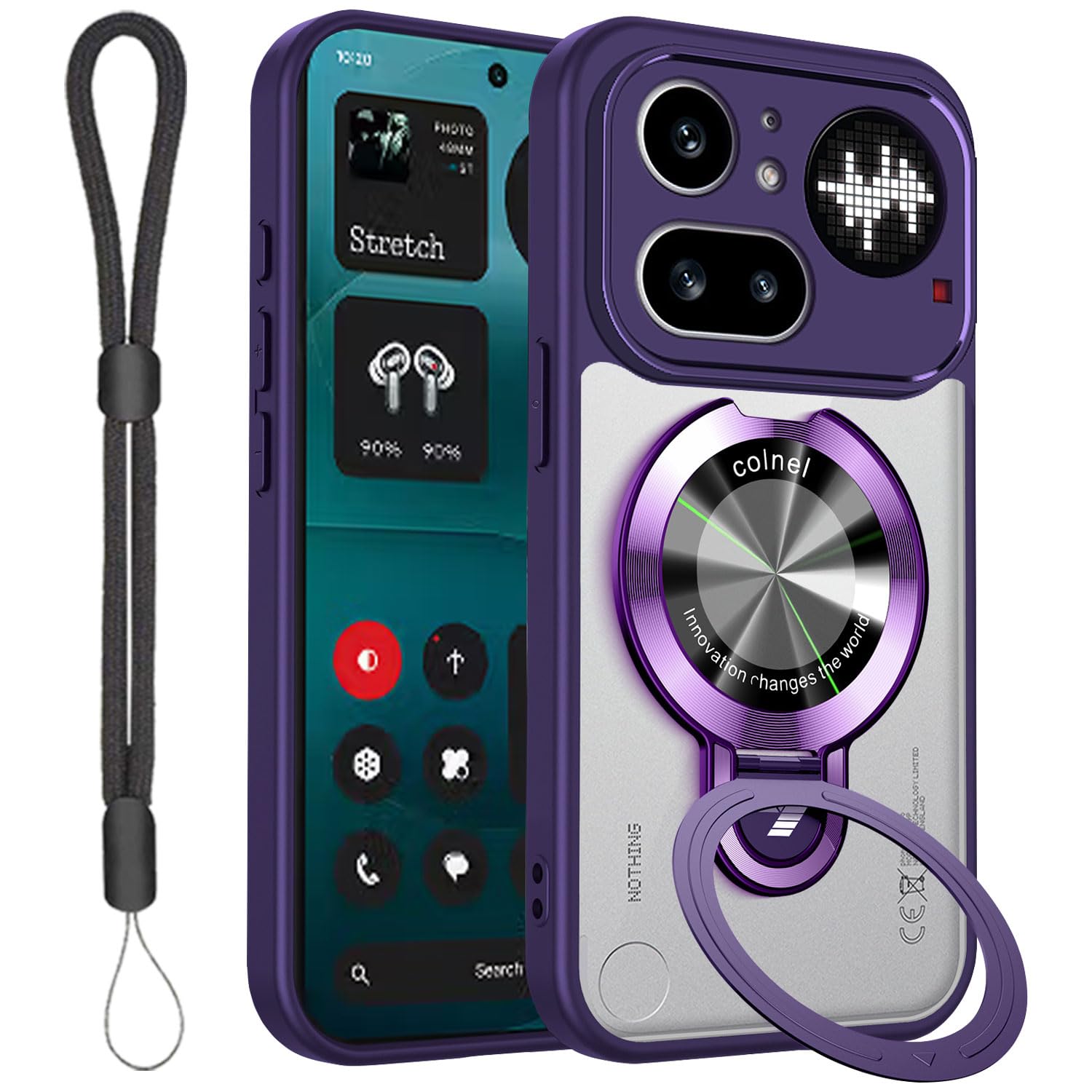 Amazon.co.jp: SHIKELGNAケース For Nothing Phone (4a) Pro 用 ケース