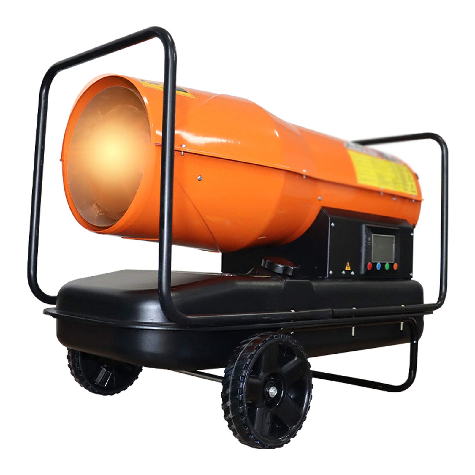 Industrial Kerosene Diesel Space Heater Halogen Heater with Wheels Easy to Move for Workshop Greenhouse Breeding Farm White