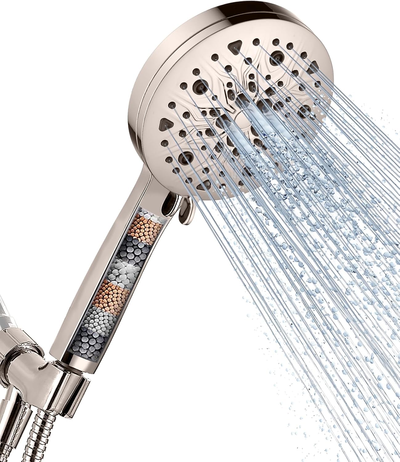 Cobbe Handheld Shower Head with Filter, High Pressure Showerhead with