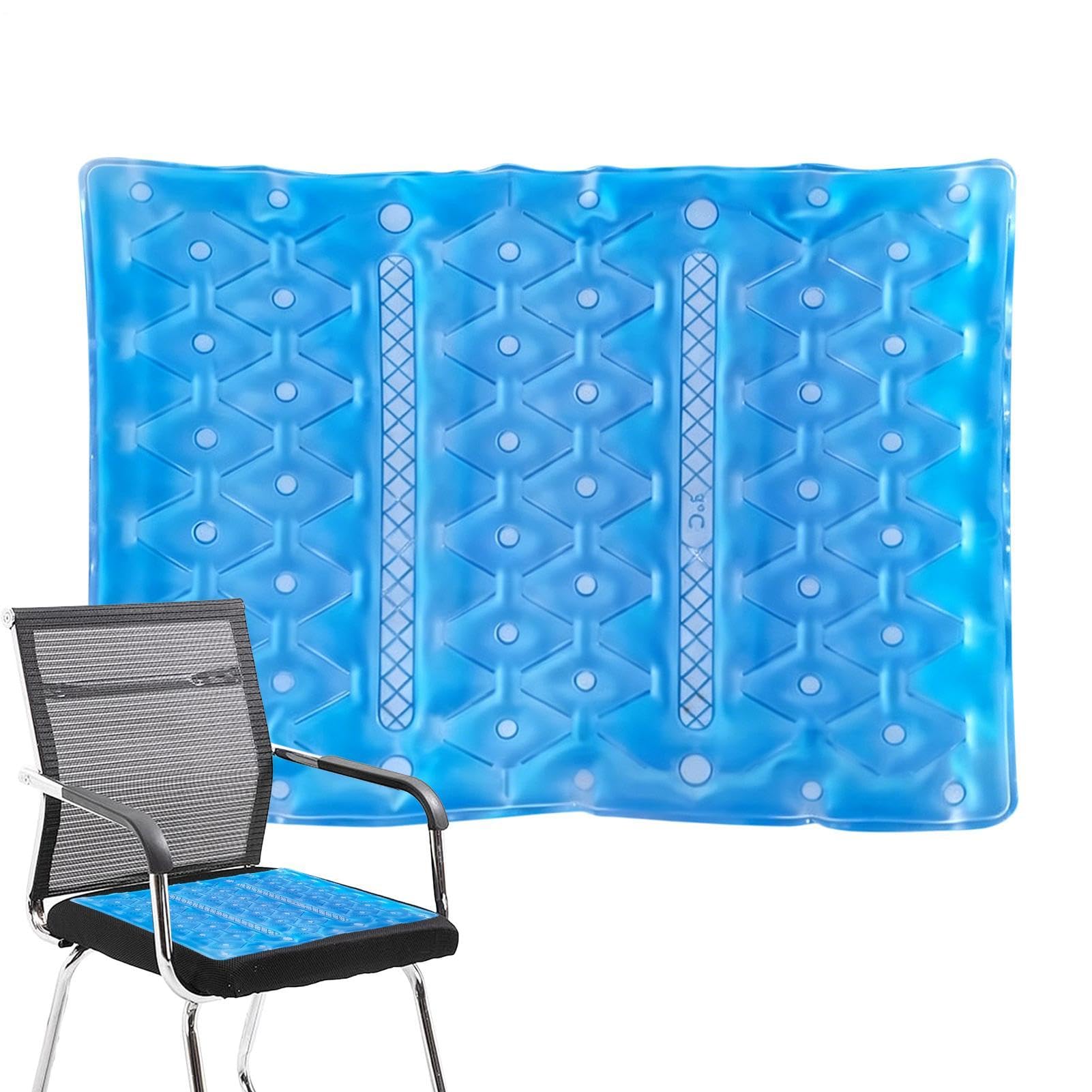 Coussin de siège rafraîchissant pour chaise de bureau et banquette auto
