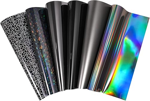 Miniatura 2 de Vinilo adhesivo holográfico, ópalo, para manualidades, 12 x 12 pulgadas