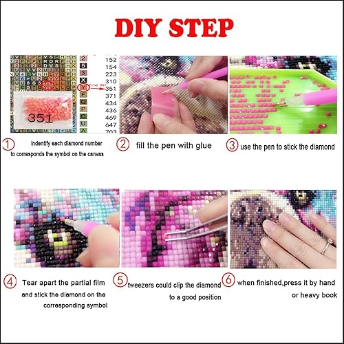 Miniatura 5 de Kits de pintura de diamantes de bricolaje para adultos abstracto Zen Lord grande 5D diamante pintura por números kit completo de bordado de