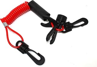 JSP Brand Non-DESS Floating Safety Lanyard/Ignition Cap Key Stop Switch 278001431 Replaces Sea-Doo XP GTS GTS SP SPX (1)