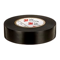 Vista 11 de 3M Temflex Cinta Eléctrica de Vinilo Multiusos 165, Negra, 3/4 pulg x 60 pies (19 mm x 18 m), Paquete de 10 Rollos