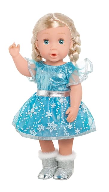 Foto 2 de 6 de Heless 2720 - Vestido de muñeca, princesa de hielo, talla 35 - 45 cm