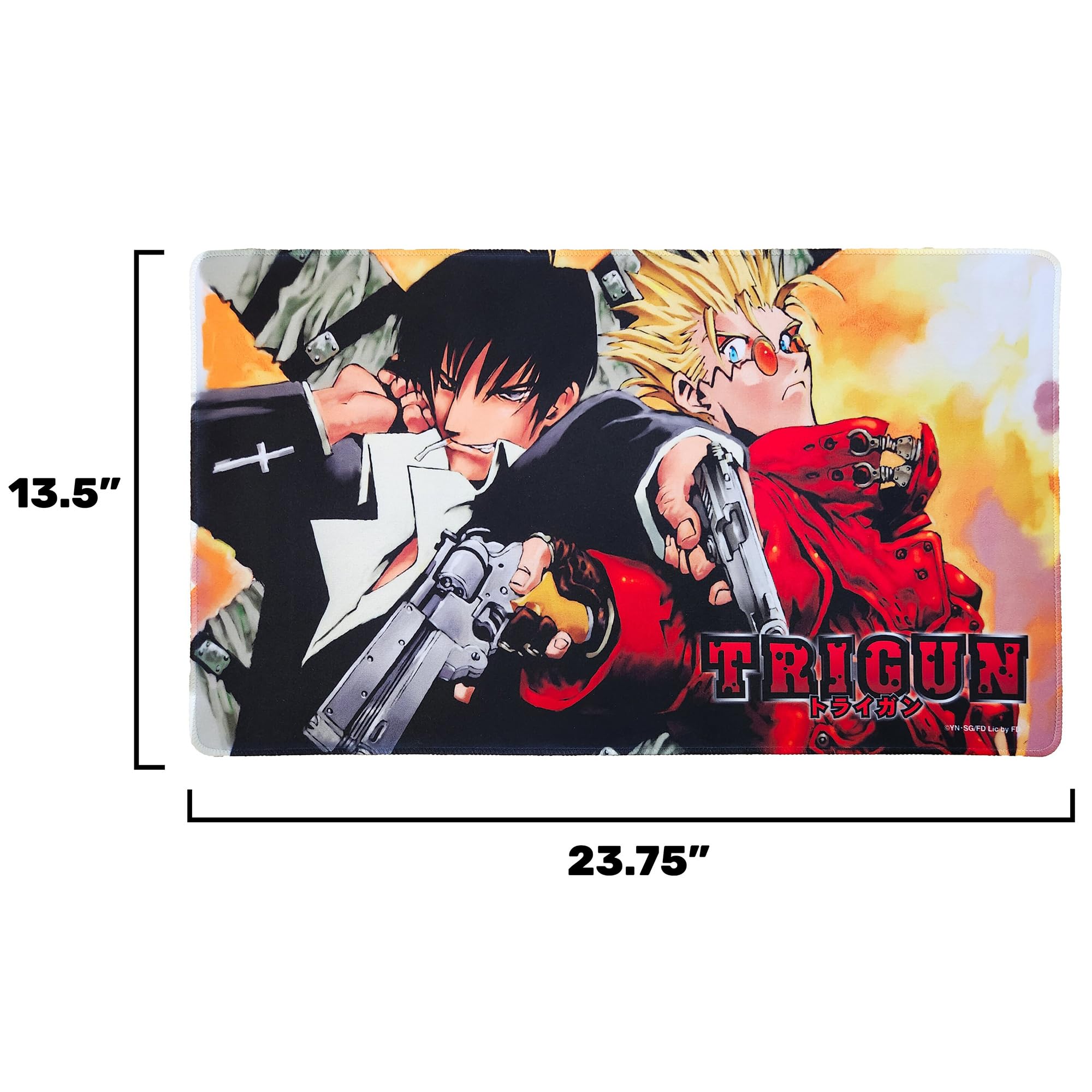 Amazon.co.jp: KESS:トライガン:プレイマット - ウルフウッド&VASH