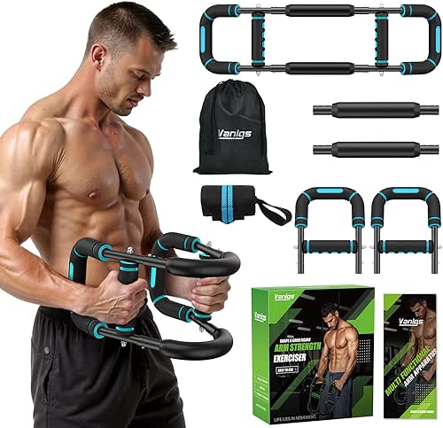 Twister Arm Trainer for Men, Chest Workout Equipment 5-Level Adjustable