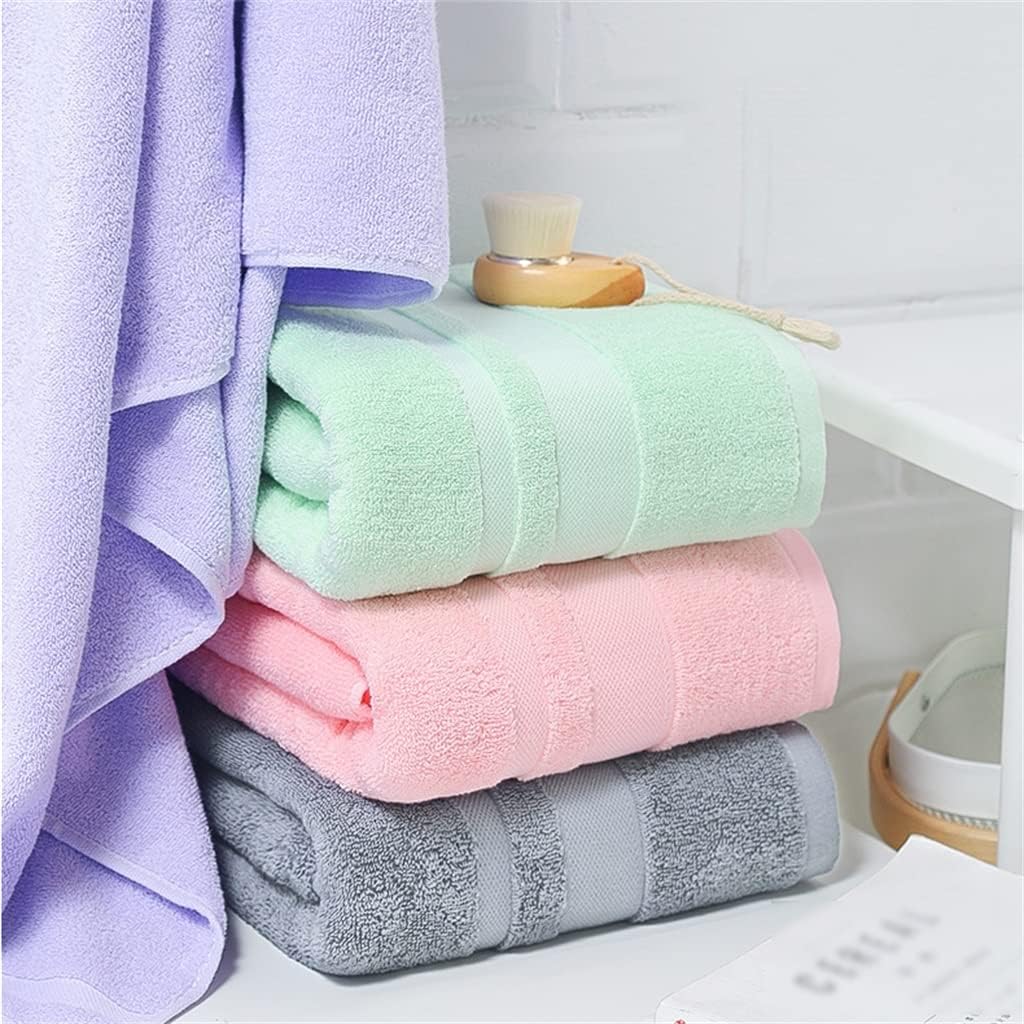 Bath Towel Female Home with Adult Cotton Water Quickly Dry Lovers a Pair of Full Cotton Male Wrapped Towel(A 2PS)