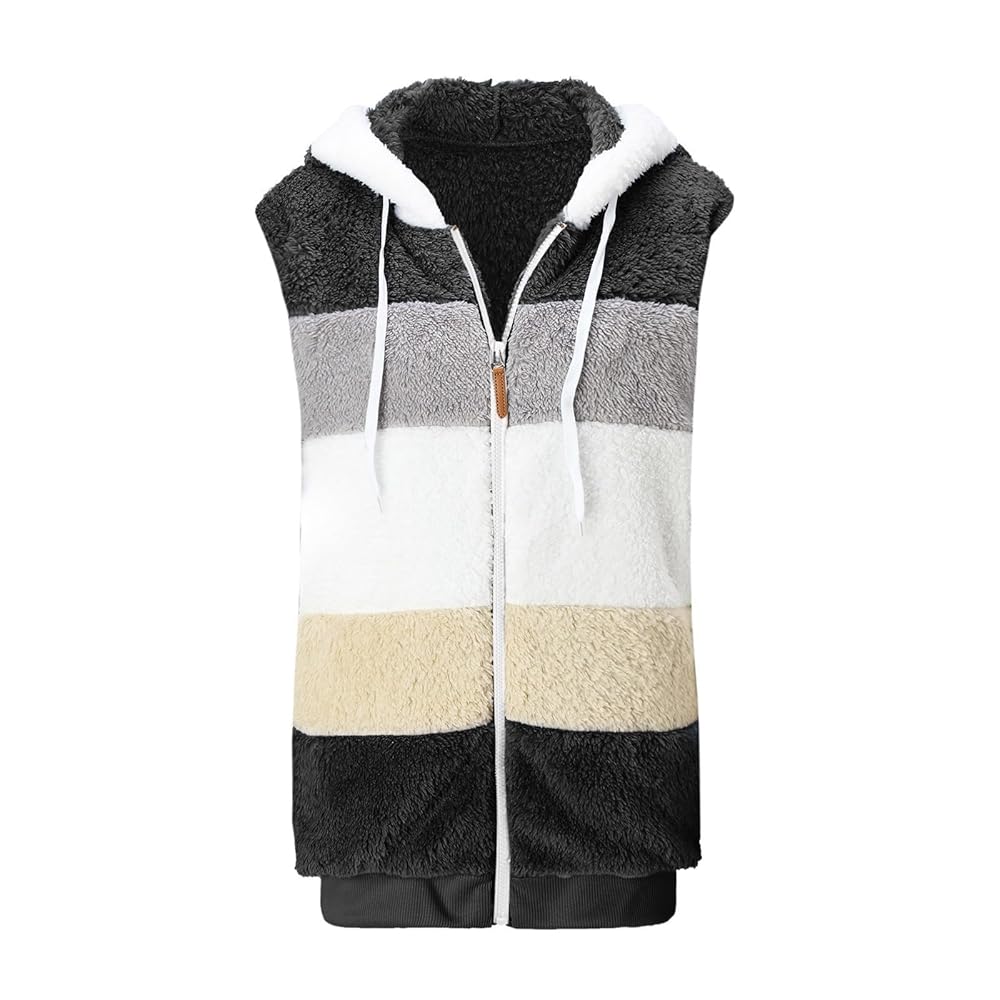 qung Hoodie Logo Fur Vest フード付きファーベスト QUNG Hoodie Logo Fur Vest フード付きファーベスト