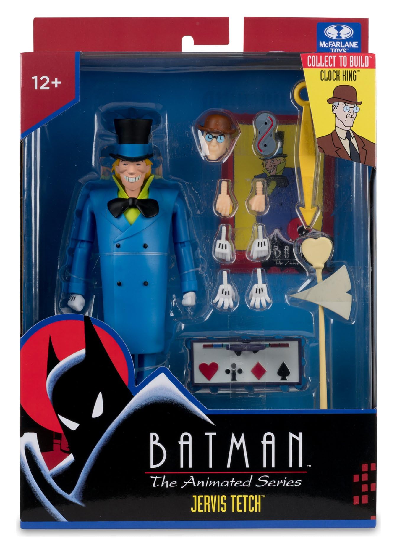 Batman: The Animated Series DC Direct Build-A figurka Action Wave 7 Jervis Tetch (Mad Hatter) 15 cm