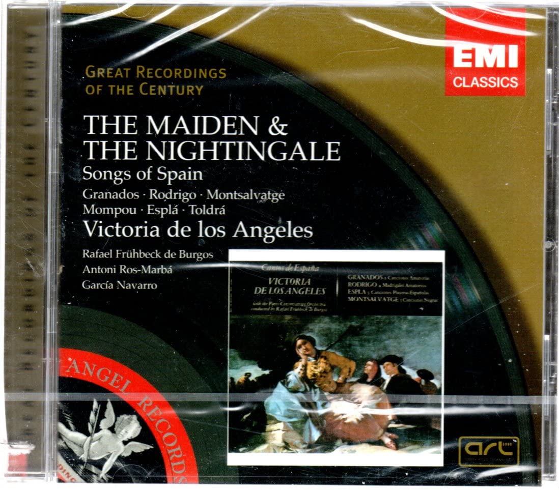 Spanish Song Recital [Audio CD] Victoria De Los Angeles; De Burgos and Navarro