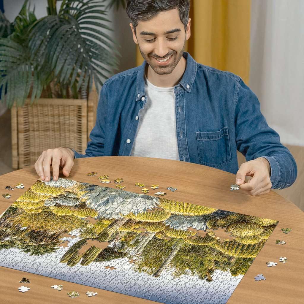 Erwachsenenpuzzle 1000 Teile - Der Huntington Wüstengarten, Kalifornia, USA: Beautiful Gardens