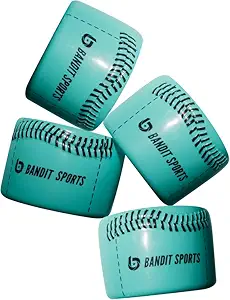 Bandit Sports Baseball Throwing Trainer, Beginer Throwing Trainer with 4 Raised Seems, Baseball Pitching Trainer for Better More Accurate Throws, Pitching and Throwing Practice (Pack of 4) product image