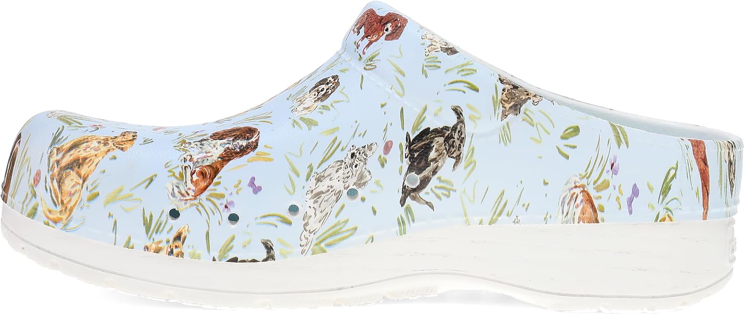 Dansko Kane Slip-On Mule Clog for Women - Lightweight Cushioned Comfort and Removable EVA Footbed with Arch Support - Easy Clean Uppers