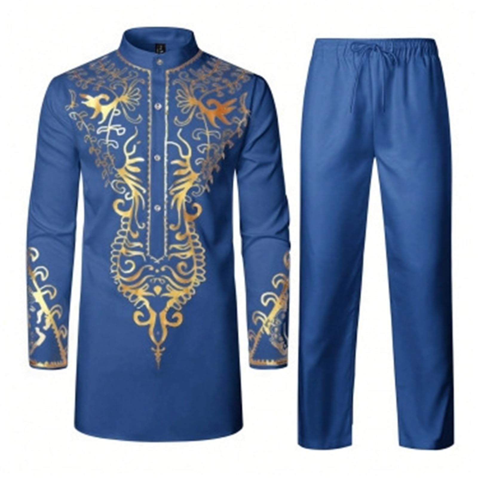 Générique Set di 2 pezzi da uomo in cotone, tuta sportiva con cappuccio, pantaloni da jogging morbidi e leggeri, traspiranti, comodi e alla moda, per allenamento, tempo libero, autunno, A3