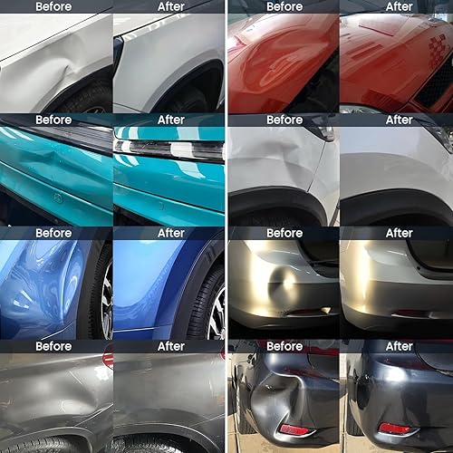 Miniatura 2 de Kit de extracción de abolladuras de coche Bitlyle, 56 piezas de herramientas de eliminación de abolladuras sin pintura, kit de reparación de