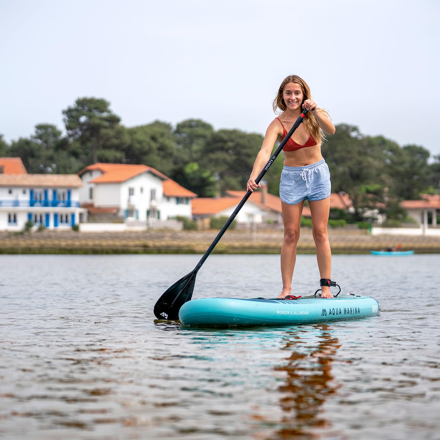 Aqua Marina Aufblasbar Sup Board Stand up Paddle AQUAMARINA Vapor 2021 Komplette Packung 315x79x15 cm