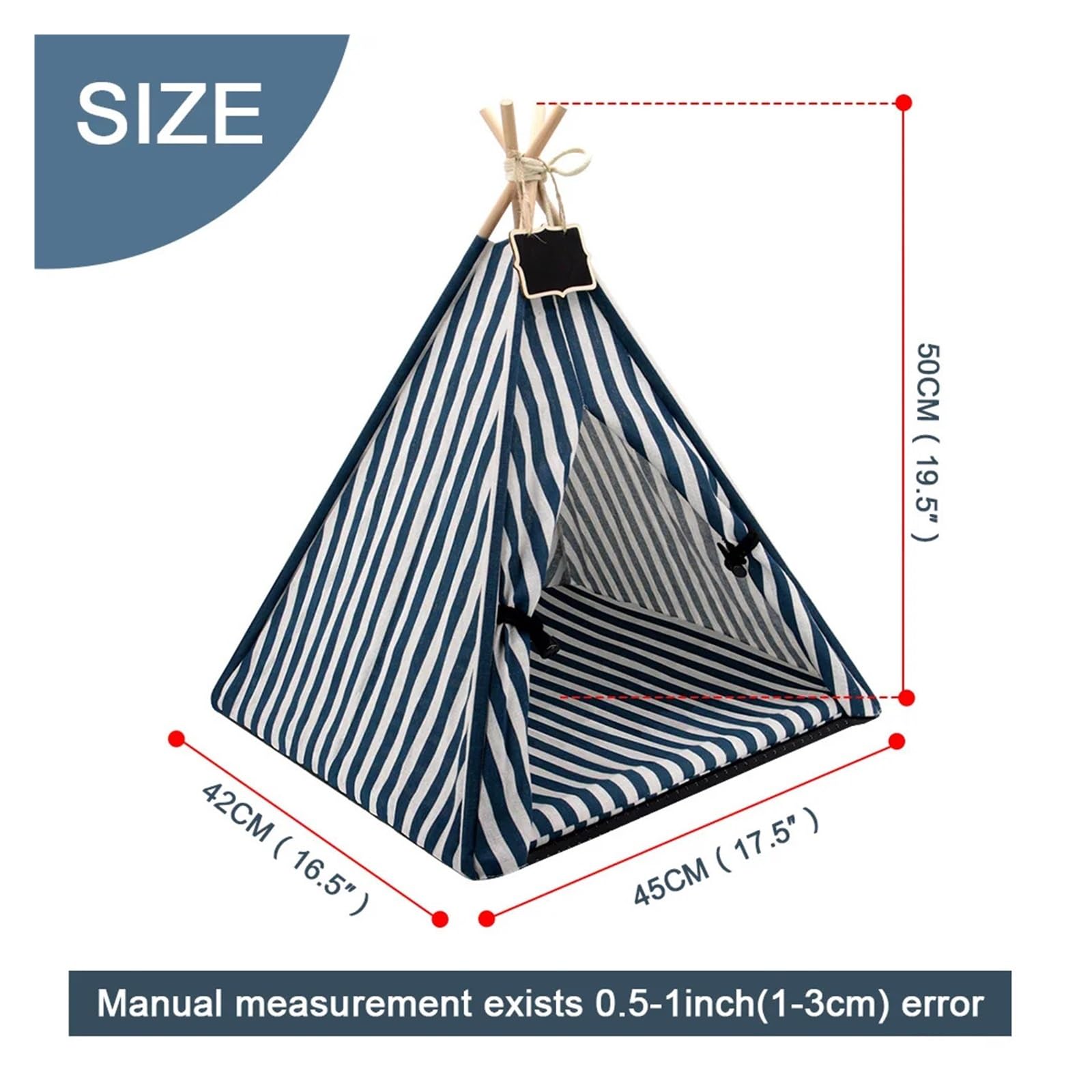 Tente pour Chien Tente for Animaux de Compagnie, lit for Chat, tipi Portable for Chien et Chat, Niche d'intérieur et d'extérieur for Chiots et Chatons Doux et léger(Gray)