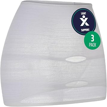 StomaSafe Classic Ostomy Support Belt X-Large| Seamless Ostomy Hernia Belt for Everyday Life | Soft Colostomy Bag Covers for Women & Men | Stretchy & Discrete Ostomy Pouch Covers 3-Pack
