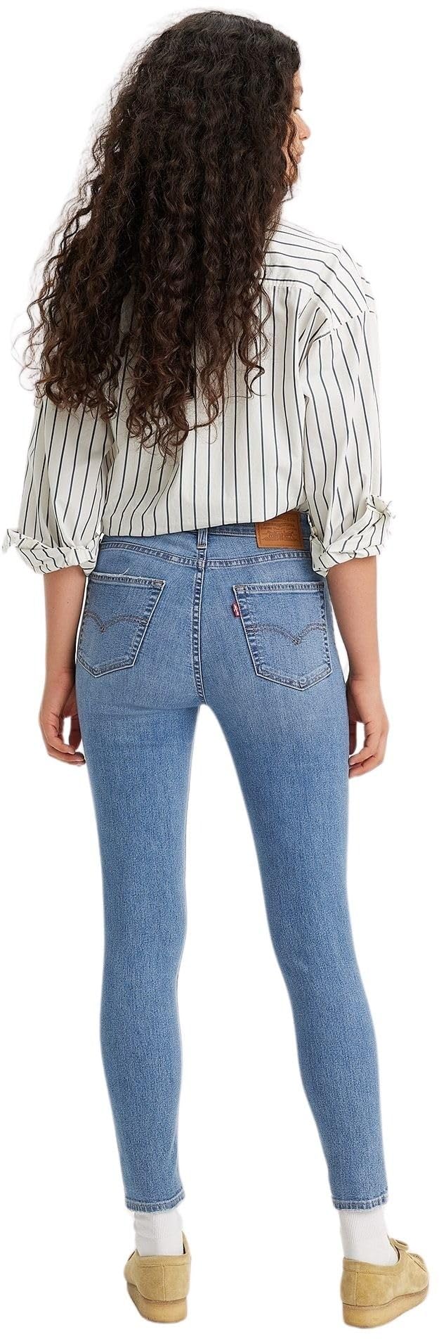 LEVIS Damen 721 HIGH Rise Skinny Dark Indigo - Worn IN, Cool I Am In Paradis, 25W / 30L EU – Ansicht 3