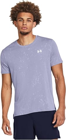 Under Armour UA LAUNCH SPLATTER SS Tişört Erkek