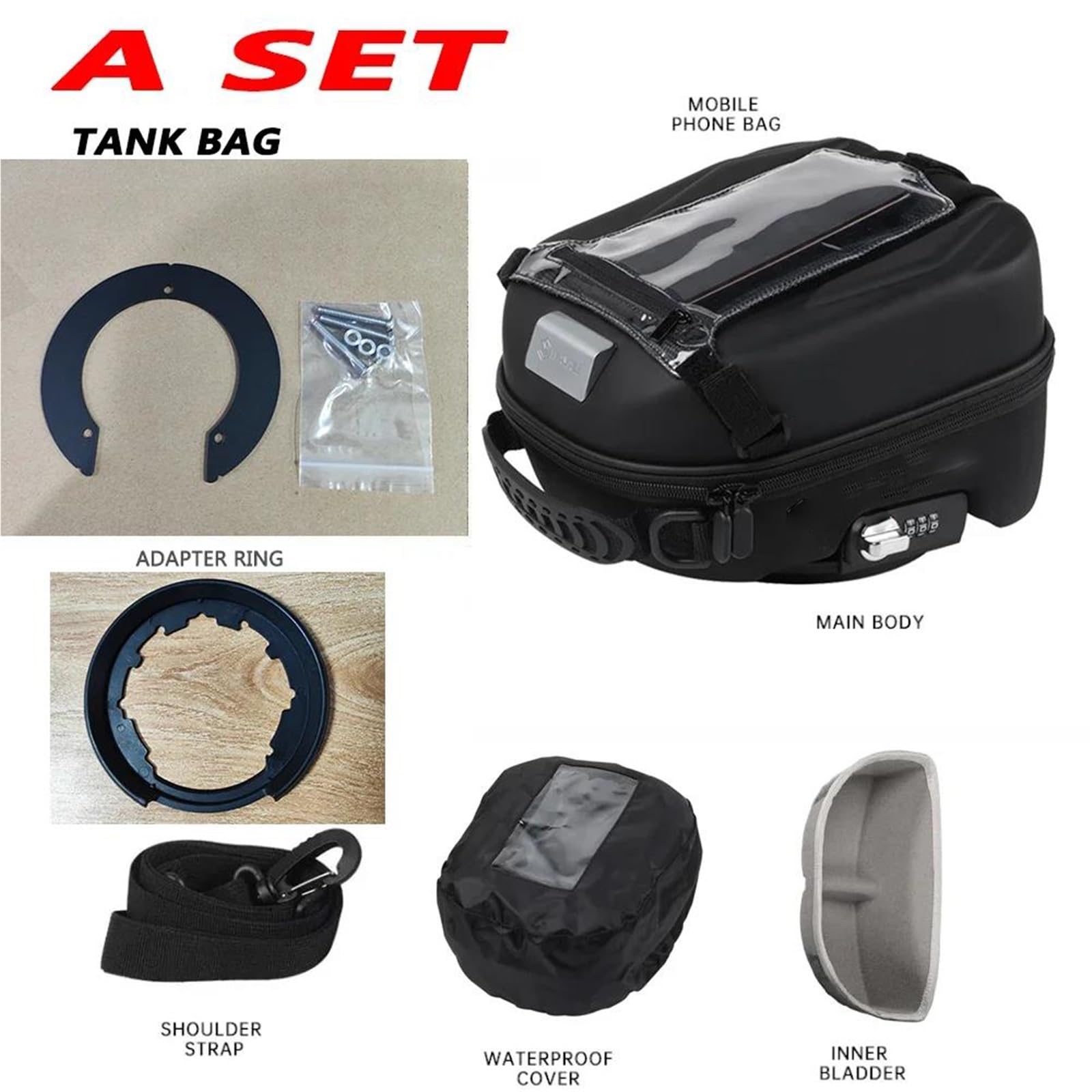Amazon.co.jp: タンクバッグヤマハ テネレ 660 XTZ XT660Z XT