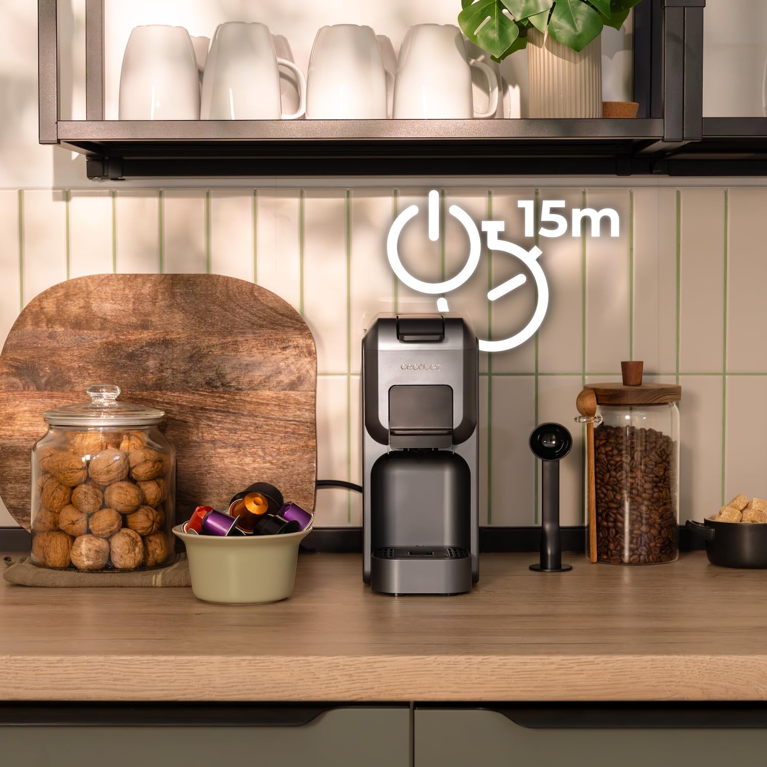 Cecotec Freestyle Compact Capsules Coffee Maker One Size