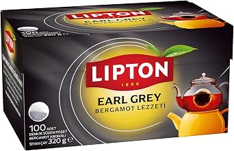 LİPTON Early Grey Demlik Poşet Çay 100'lü (320 gr)