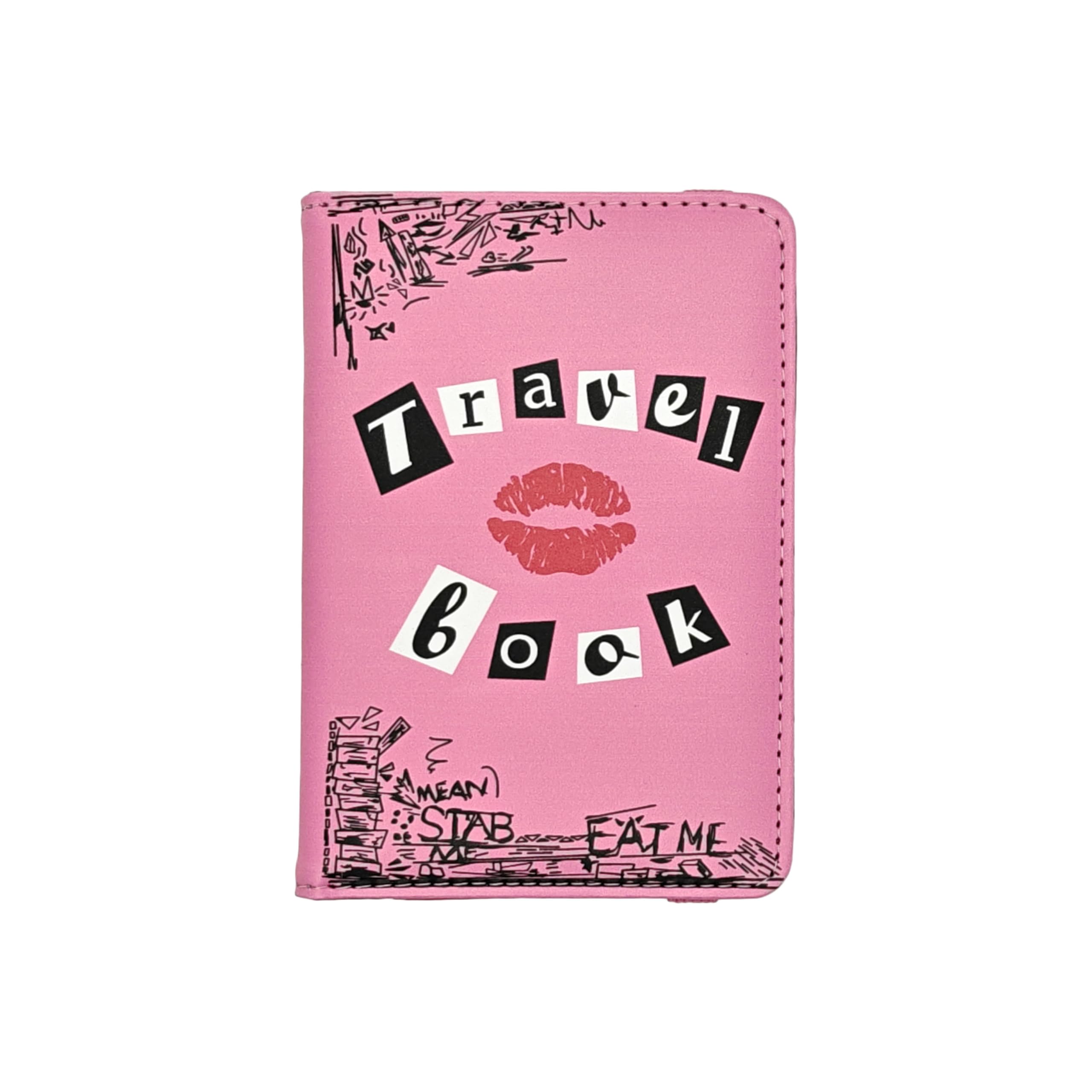 Burn Book Travel Wallet – Stylish Passport Holder for Cards & ID