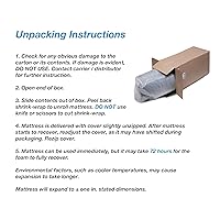 Vista 9 de Lumex Select - Colchón de cama de hospital, espuma médica multicapa, resistente a líquidos, individual XL, 35 x 80 pulgadas