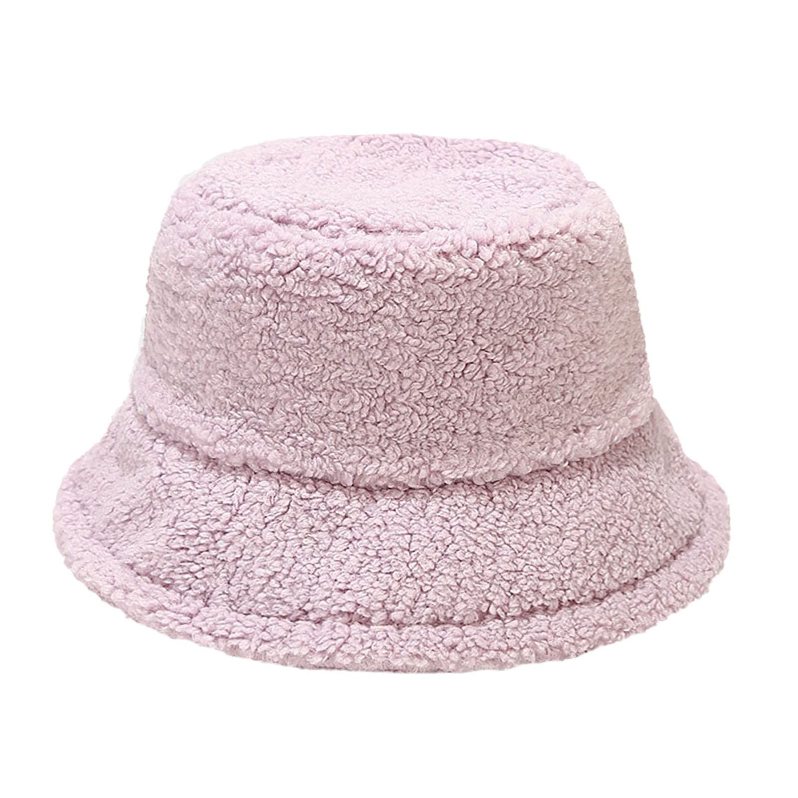 Winterhoed voor dames, pluche, vissershoed, warme vissershoed, brede