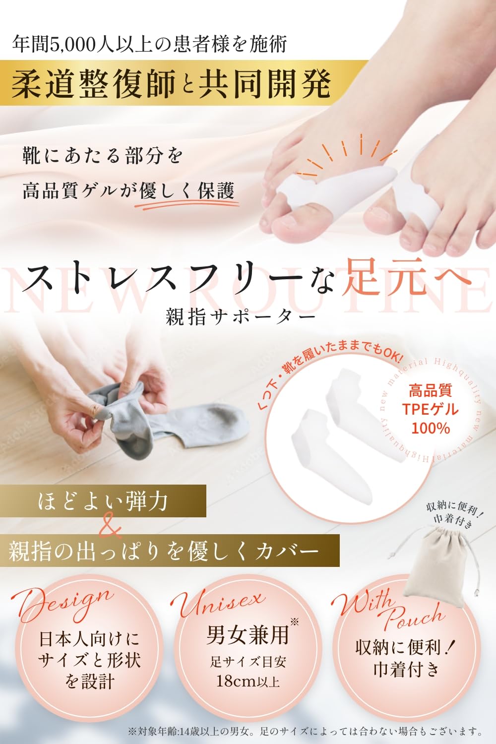 Amazon | [柔道整復師考案] 足指サポーター 足指広げる セパレーター