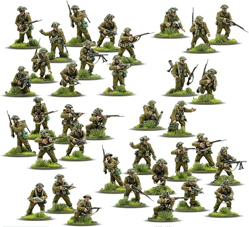 Miniatura 3 de Warlord Bolt Action - Juego de iniciación del ejército británico y canadiense 1943-1945 Miniaturas de mesa 1:56 - Juego de soldados de la Segunda