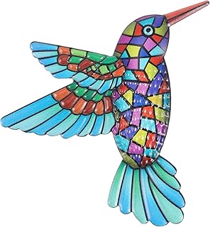NOLITOY Iron Bird Door Hanging Decor Vintage Home Decor Animal Decor Bird Hanging Decor Hummingbird Wall Decorations Wall Art Hummingbird Wall Hanging Wall Hanging Decor Hanging Ornament