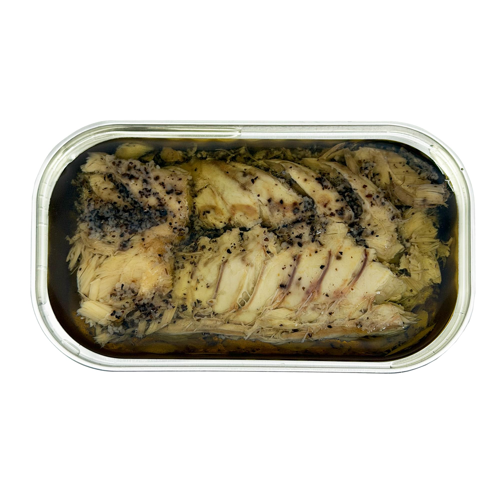 Sanniti Mackerel Fillets in Lemon Oil with Crushed Pepper | Super Food | High in Protein | High in Omega 3, 4.4 oz (Pack of 3)