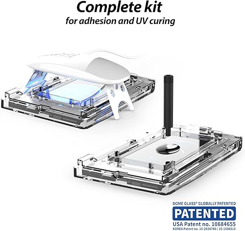 Miniatura 3 de DOME GLASS Whitestone - Protector de pantalla para Z Fold 4 2022, protector de vidrio templado completo con tecnología de dispersión de líquidos con