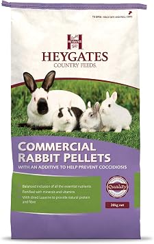 Heygate Commercial Rabbit Pellets + Coxiril Coccidiostat 20Kg