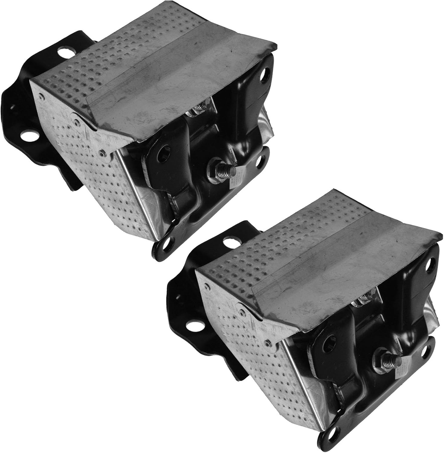 TRQ Engine Mount w/Bracket Front LH RH Pair Set Fits Cadillac Chevy GMC Pickup SUV