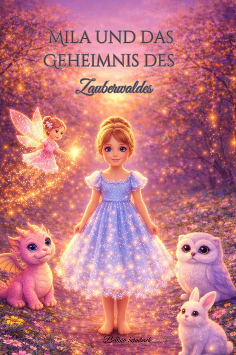 Mila und das Geheimnis des Zauberwaldes: Ein zauberhaftes Mitmach-Märchen zum Malen, Träumen und Selbstgestalten für Kinder von 4–8 Jahren
