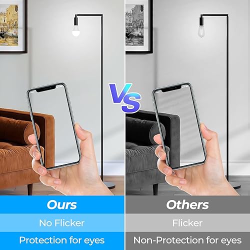 Miniatura 5 de GoBright Paquete de 12 bombillas LED A19, bombillas equivalentes a 100 W, bombillas LED blancas de luz diurna de 13 W 5000 K con base media E26