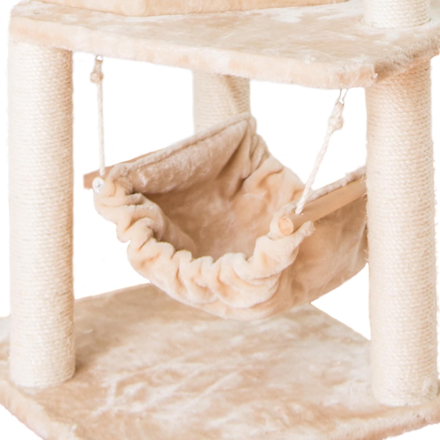 Armarkat 72" H Pet Cat Tower, Tower EntertaInment Real Wood Furniture With Lounge Basket, Perch, A7204