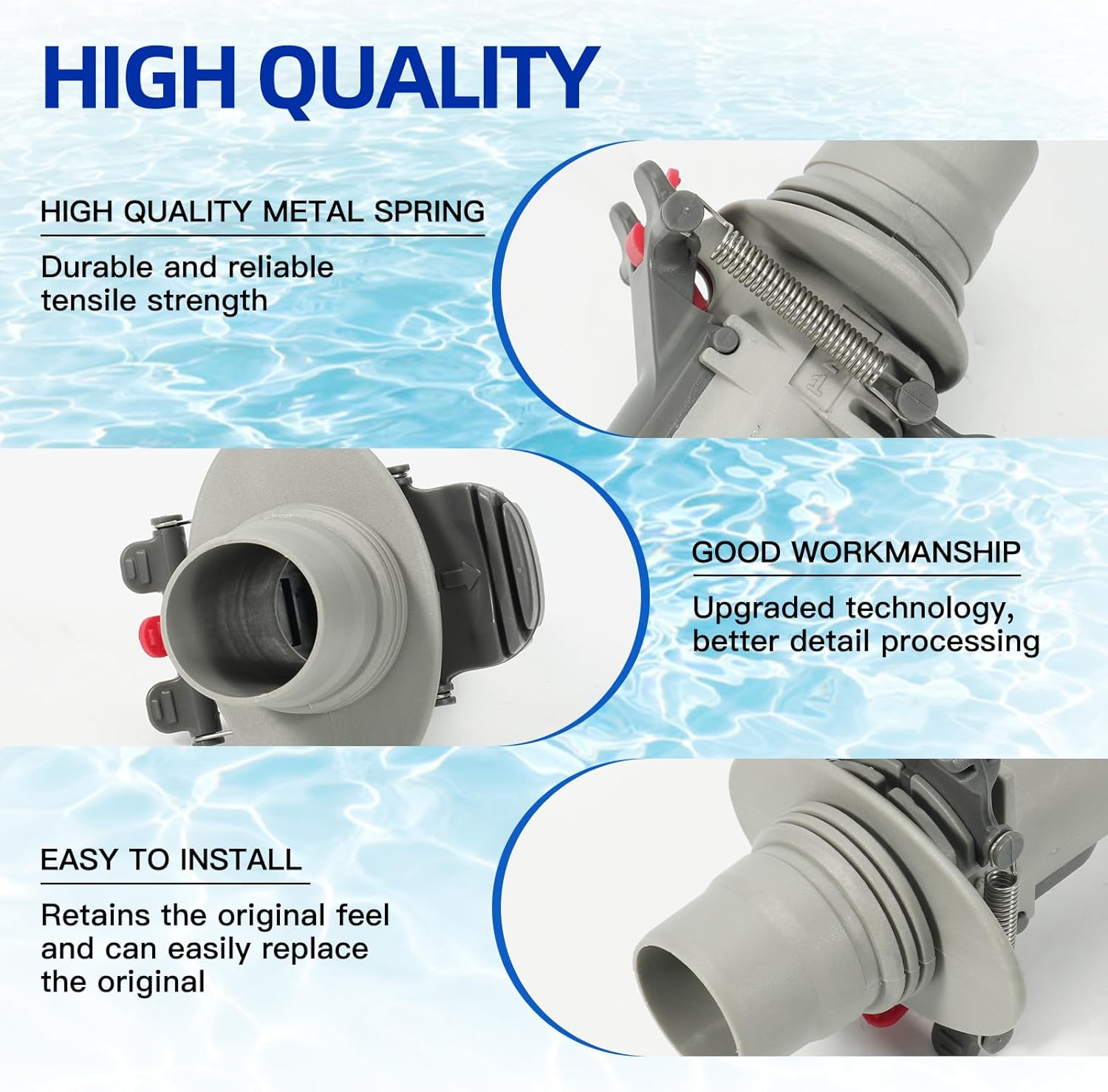 Automatic Pool Cleaner Flow Keeper Flowkeeper Regulator Valve W60050 Compatible with Zodiac Baracuda G3/G3 Pro/Ranger/Wahoo Automatic Inground Suction Side Swimming Pool Cleaner